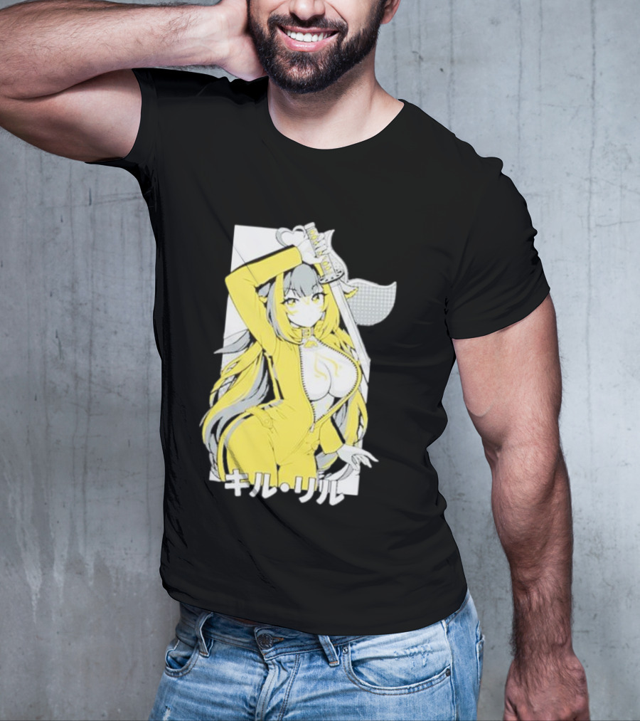 Shylily Kill Lil キル・リル Katana Anime T-Shirt