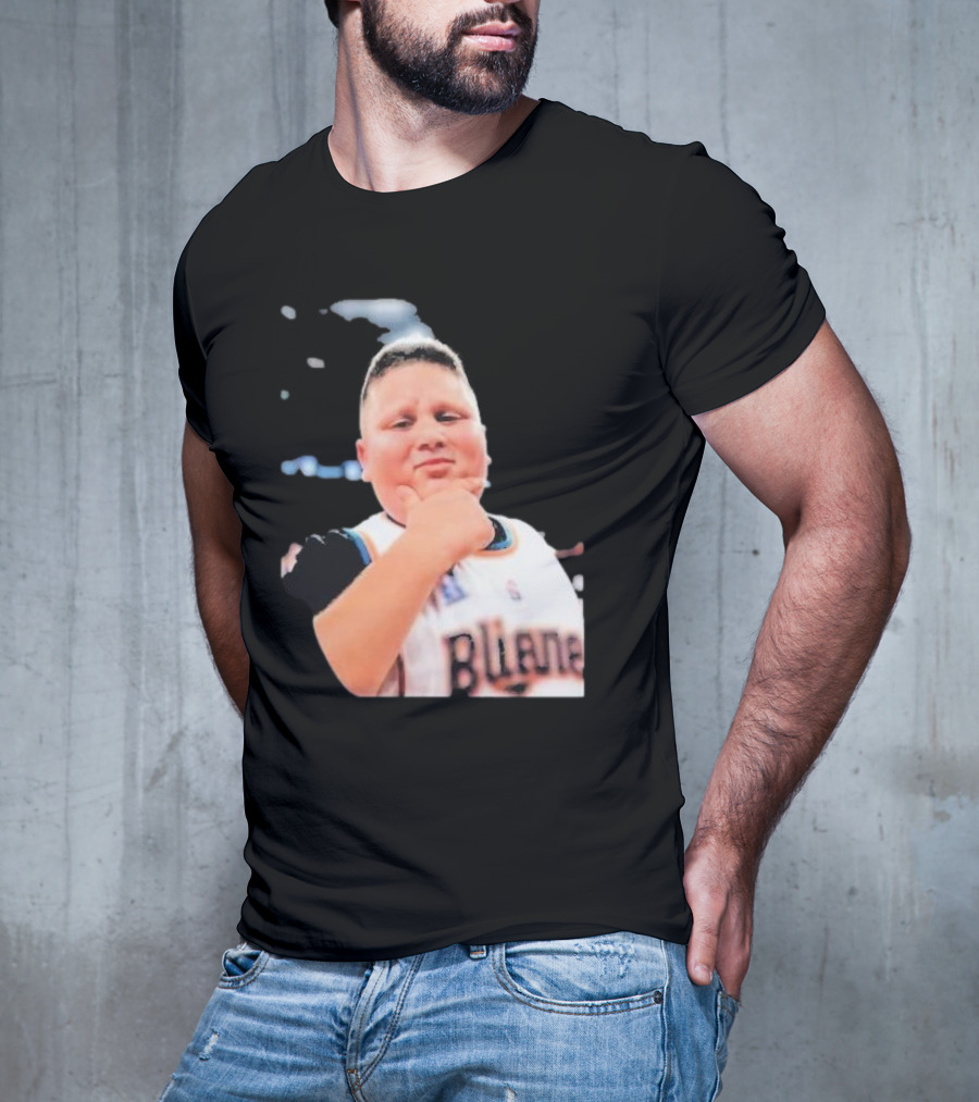 The Rizzler Blazers Confidence Meme Iconic NBA Jersey Humor T-Shirt