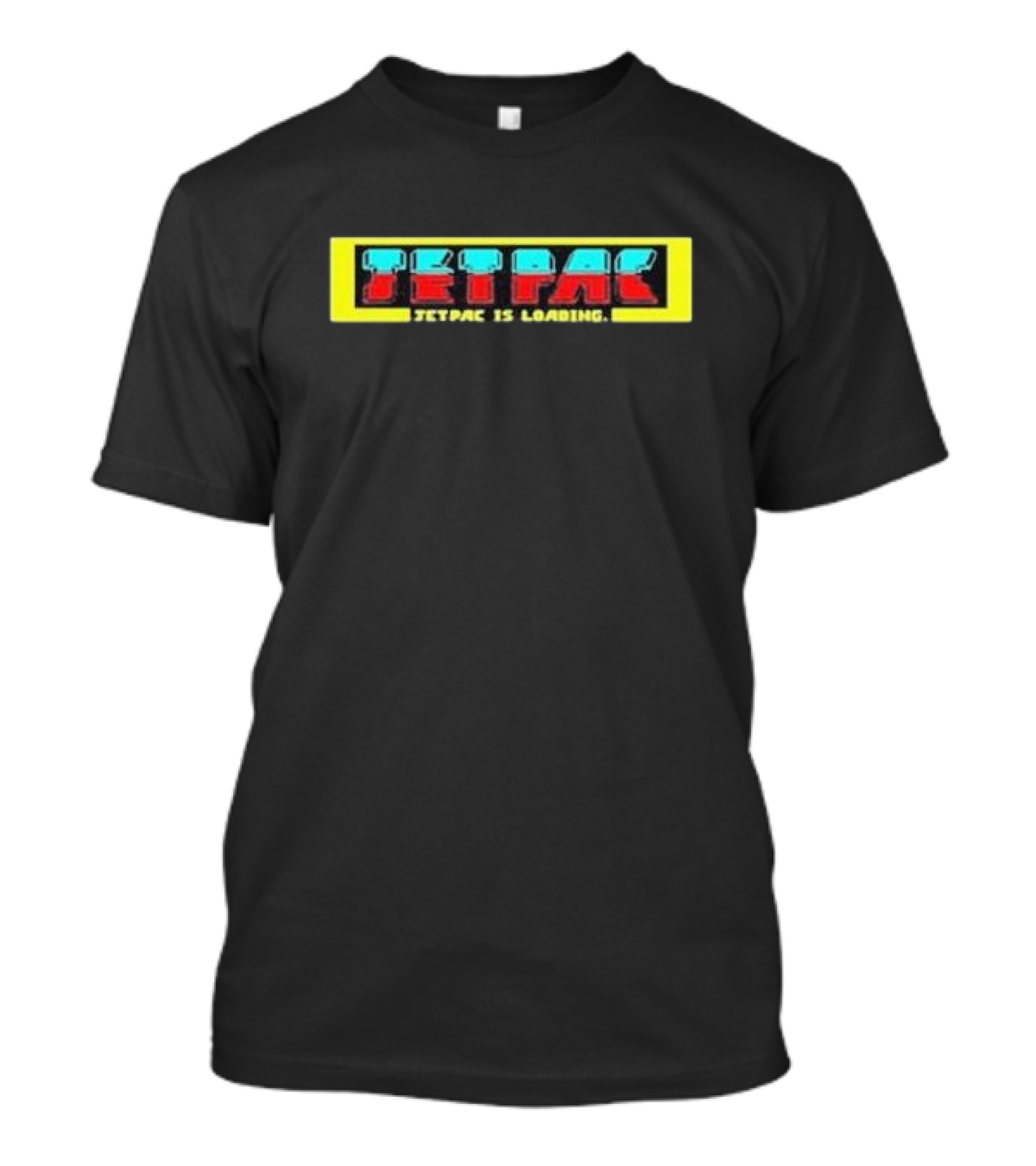 Jetpac Is Loading Retro Video Game T-Shirt