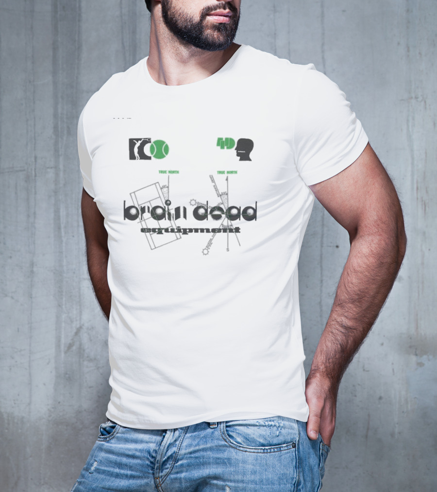Brain Dead Equipment True North 4D T-Shirt