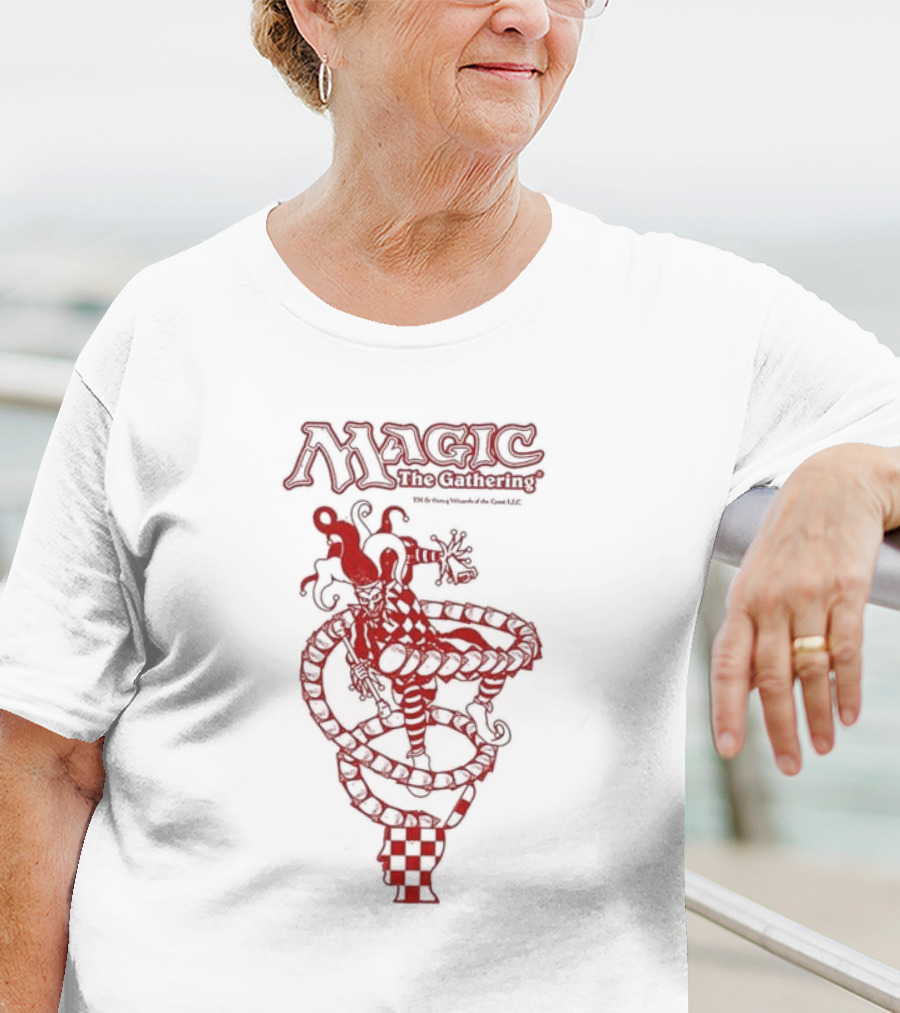 Magic The Gathering Brain Dead Jester Twisting Ladder T-Shirt