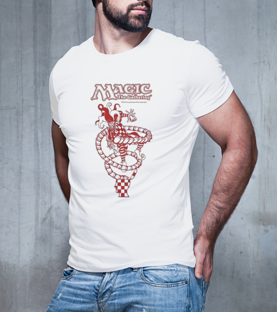 Magic The Gathering Brain Dead Jester Twisting Ladder T-Shirt
