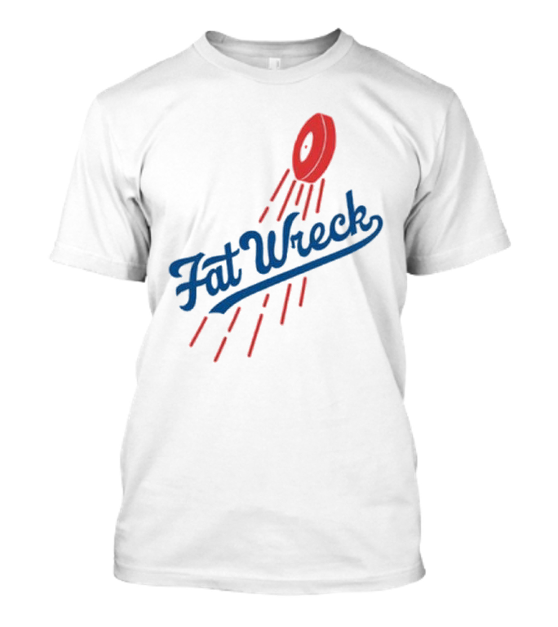 Fat Wreck Chords Los Angeles Dodgers Record T-Shirt