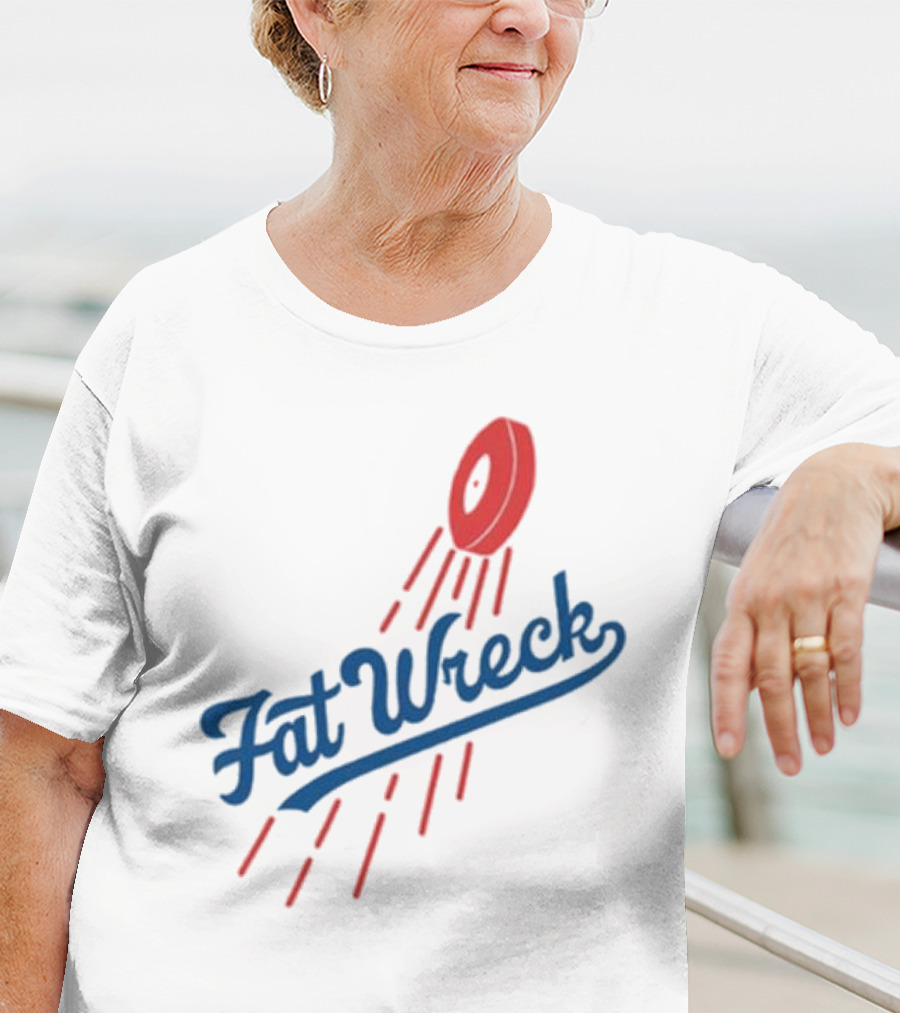 Fat Wreck Chords Los Angeles Dodgers Record T-Shirt