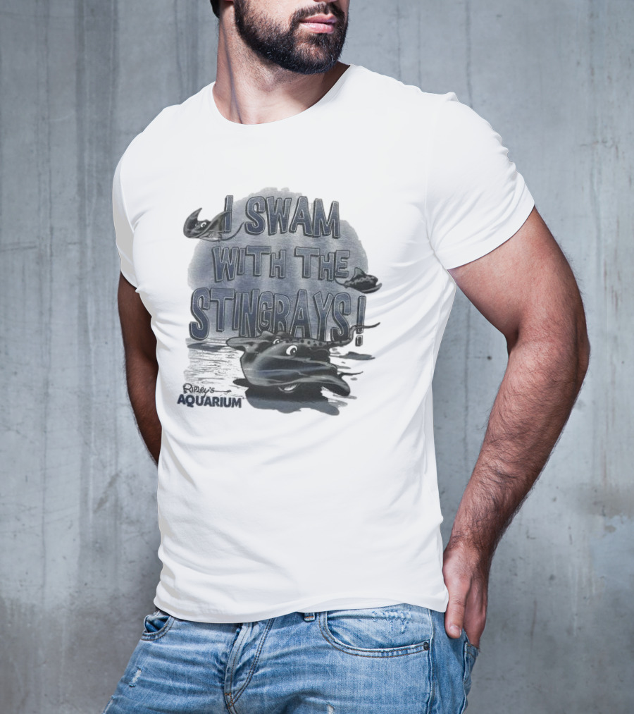 Ripley’s Aquarium I Swam With The Stingrays Myrtle Beach T-Shirt