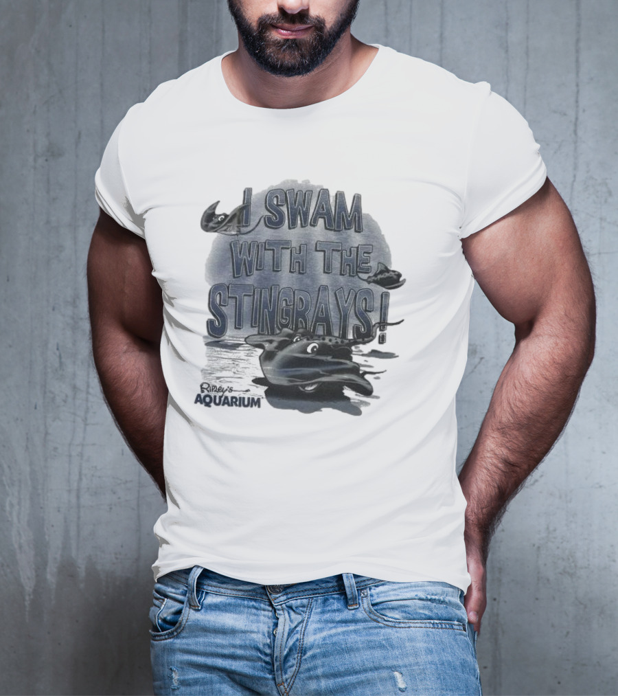 Ripley’s Aquarium I Swam With The Stingrays Myrtle Beach T-Shirt