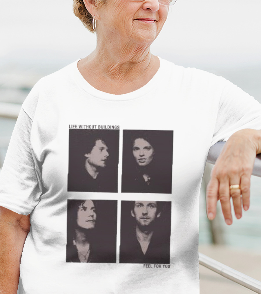 Life Without Buildings Feel For You Album Photography T-Shirt