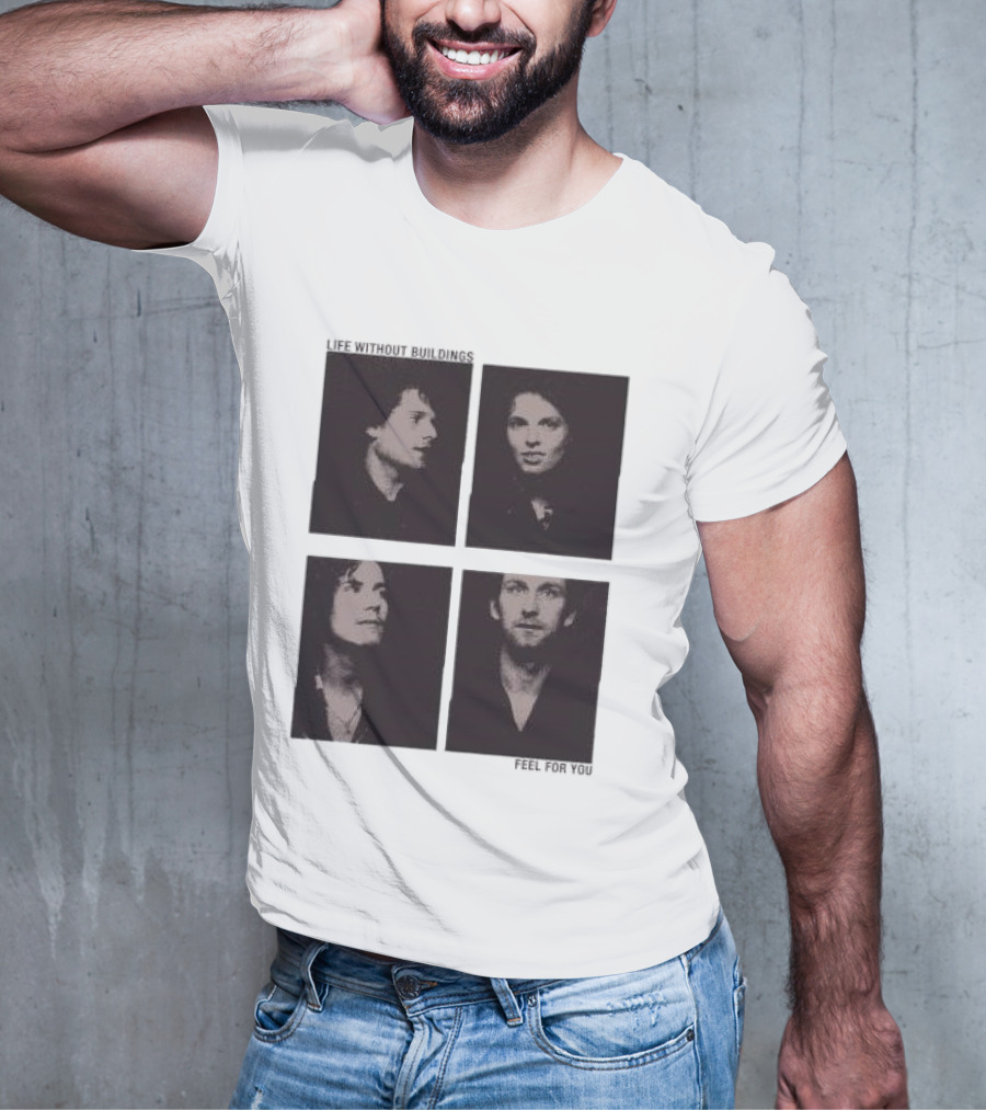 Life Without Buildings Feel For You Album Photography T-Shirt