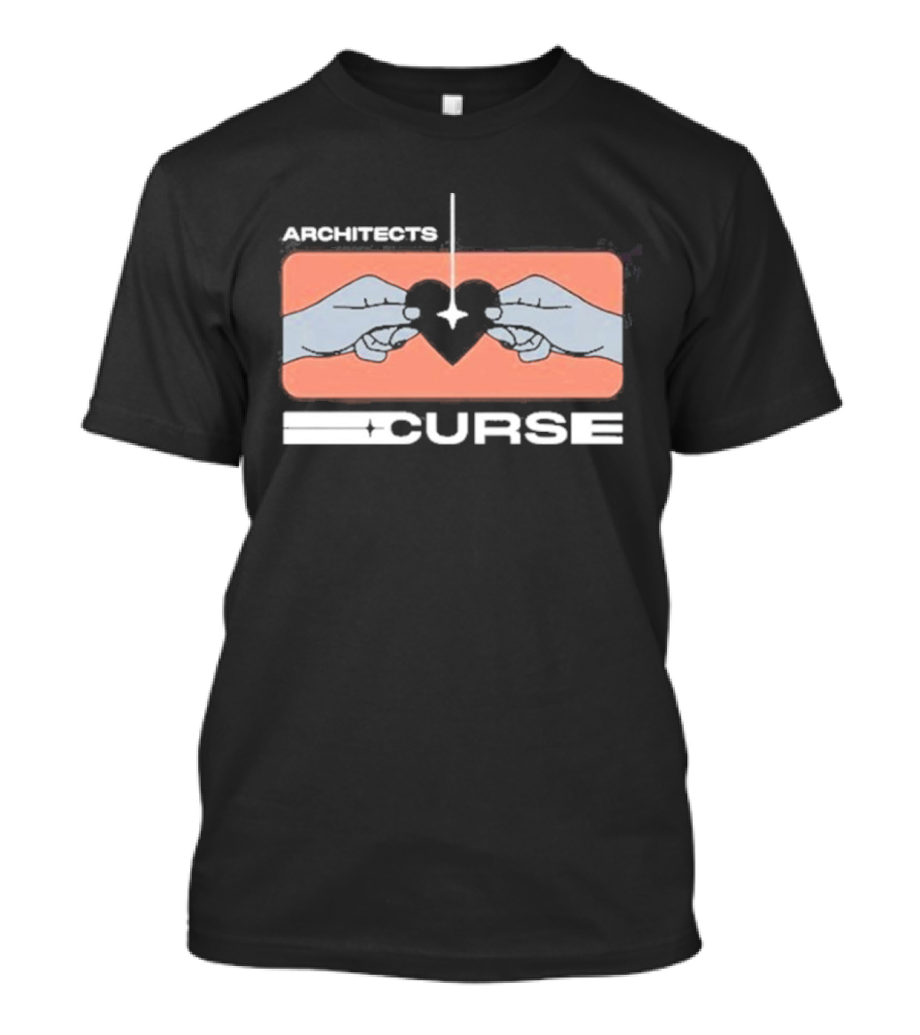 Architects Curse Heart Hands Black T-Shirt