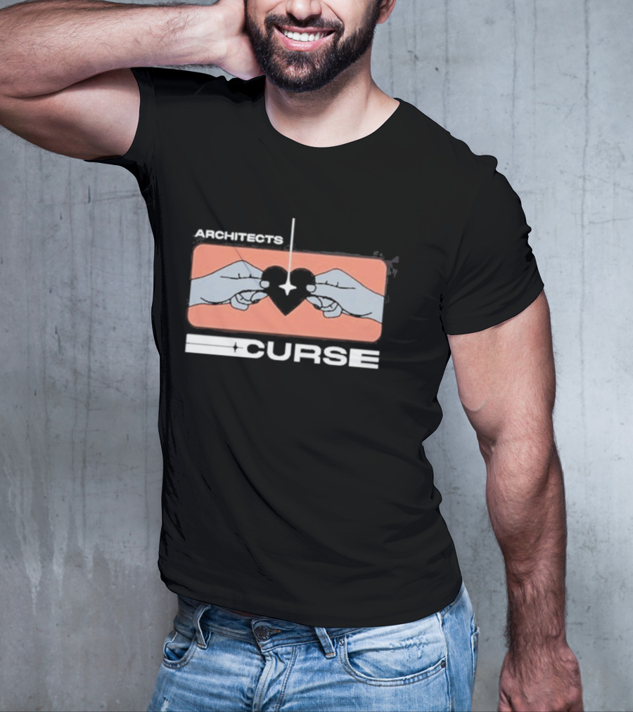 Architects Curse Heart Hands Black T-Shirt