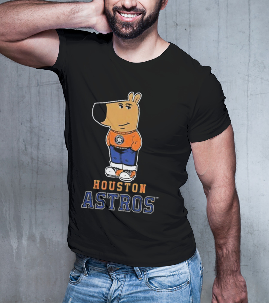 Just A Chill Guy With Houston Astros T-Shirt