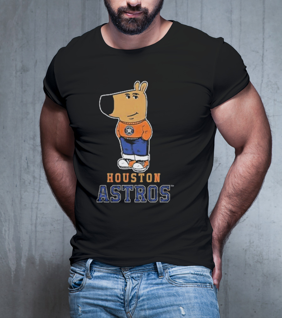 Just A Chill Guy With Houston Astros T-Shirt