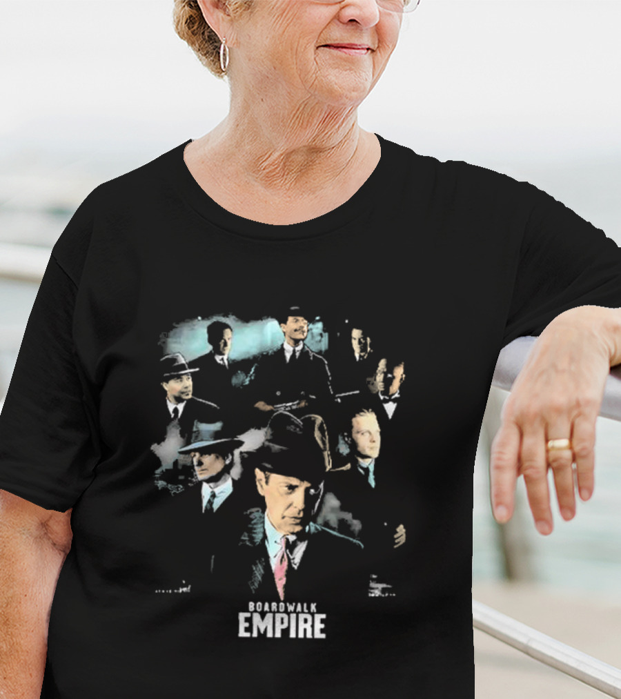 Boardwalk Empire Bootleg Series Characters Mafia Gangsters T-Shirt