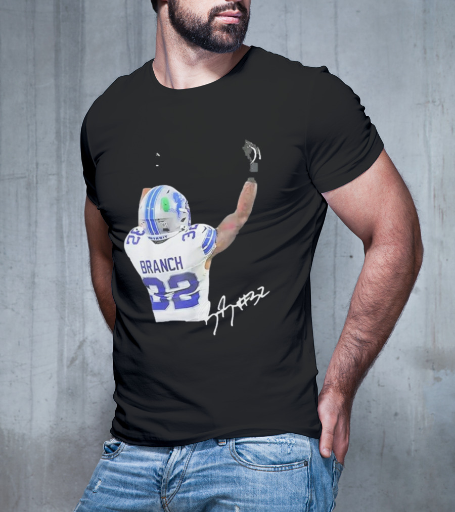 Lions Branch 32 Middle Finger Gesture T-Shirt