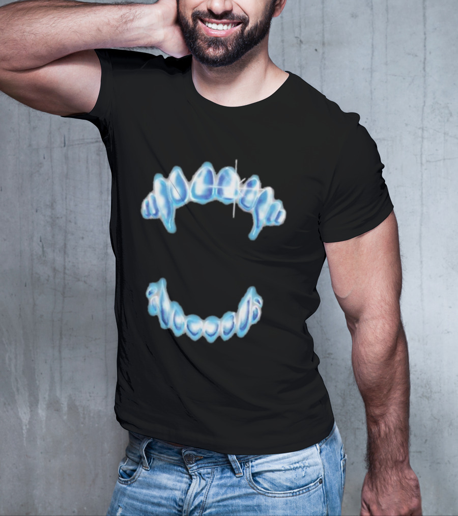 Dom Dolla Cave Fangs Blue Ice Grillz T-Shirt