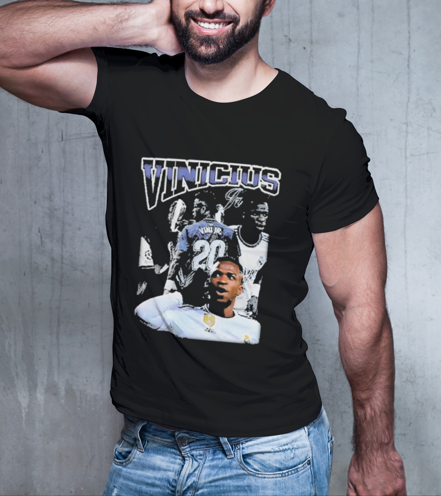 Neymar Camiseta Vinícius Jr VINI JR 20 Football T-Shirt