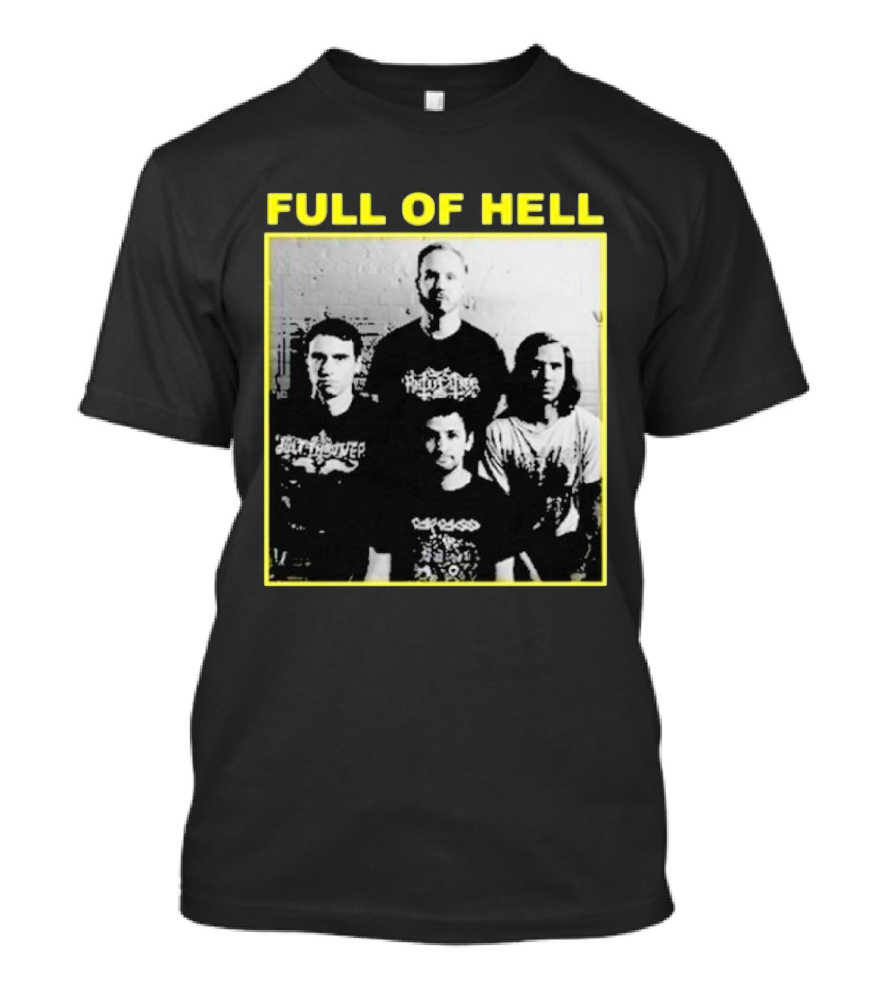 FULL OF HELL You Suck You Know It You Can’t Face Up It’s Over Band Photo T-Shirt