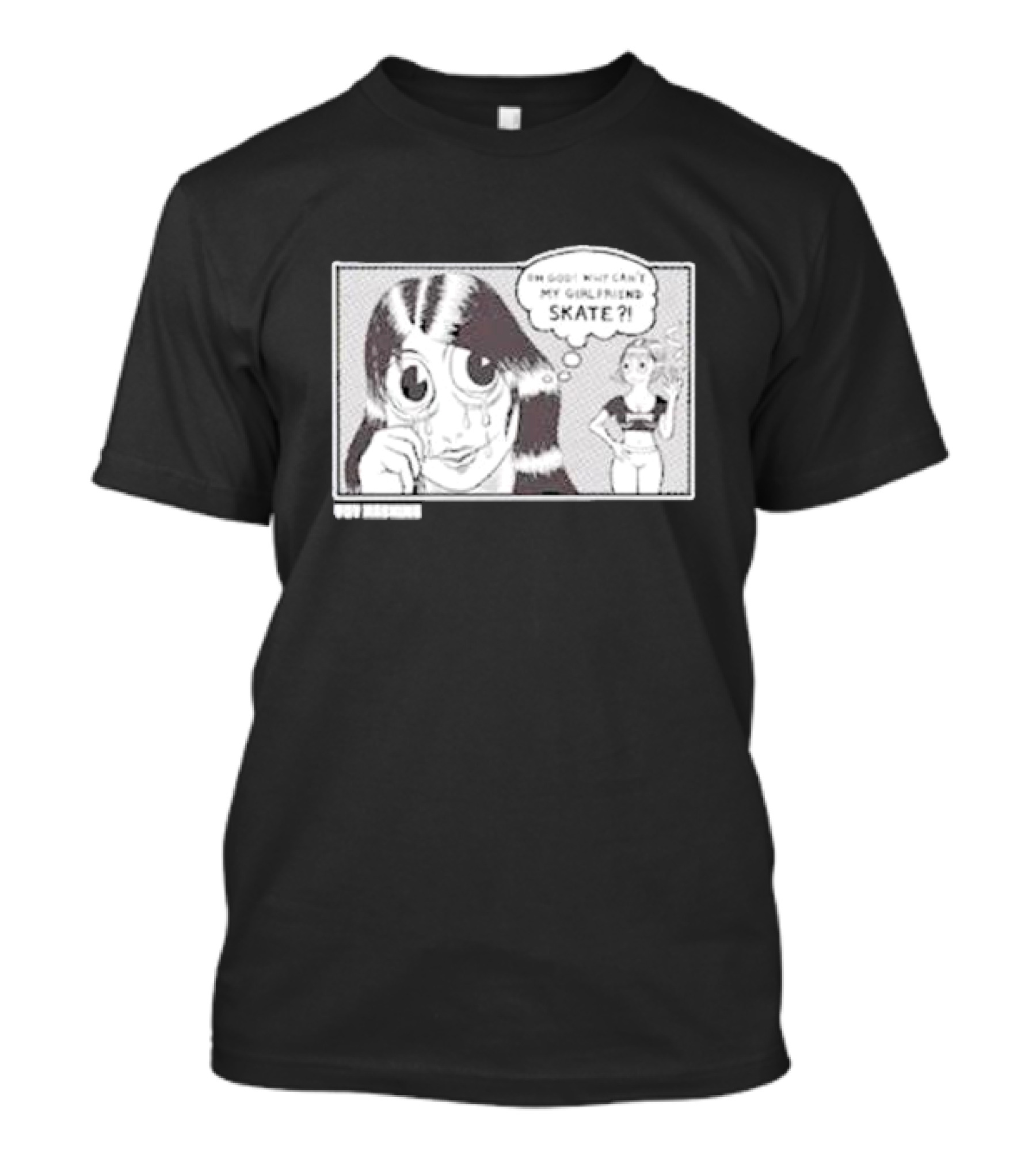 Thrasher Toy Machine Oh God Why Can't My Girlfriend Skate T-Shirt