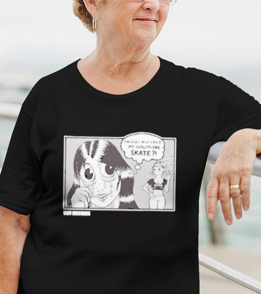 Thrasher Toy Machine Oh God Why Can't My Girlfriend Skate T-Shirt