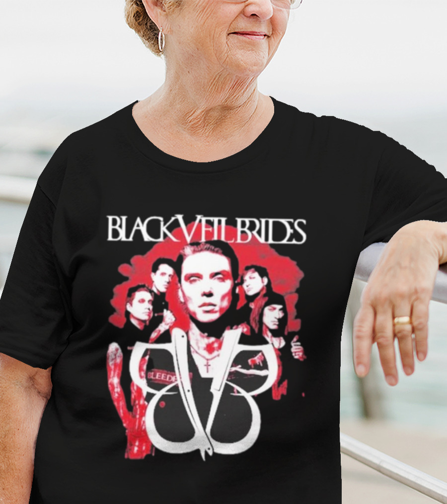 Black Veil Brides Bleeding Red Band T-Shirt