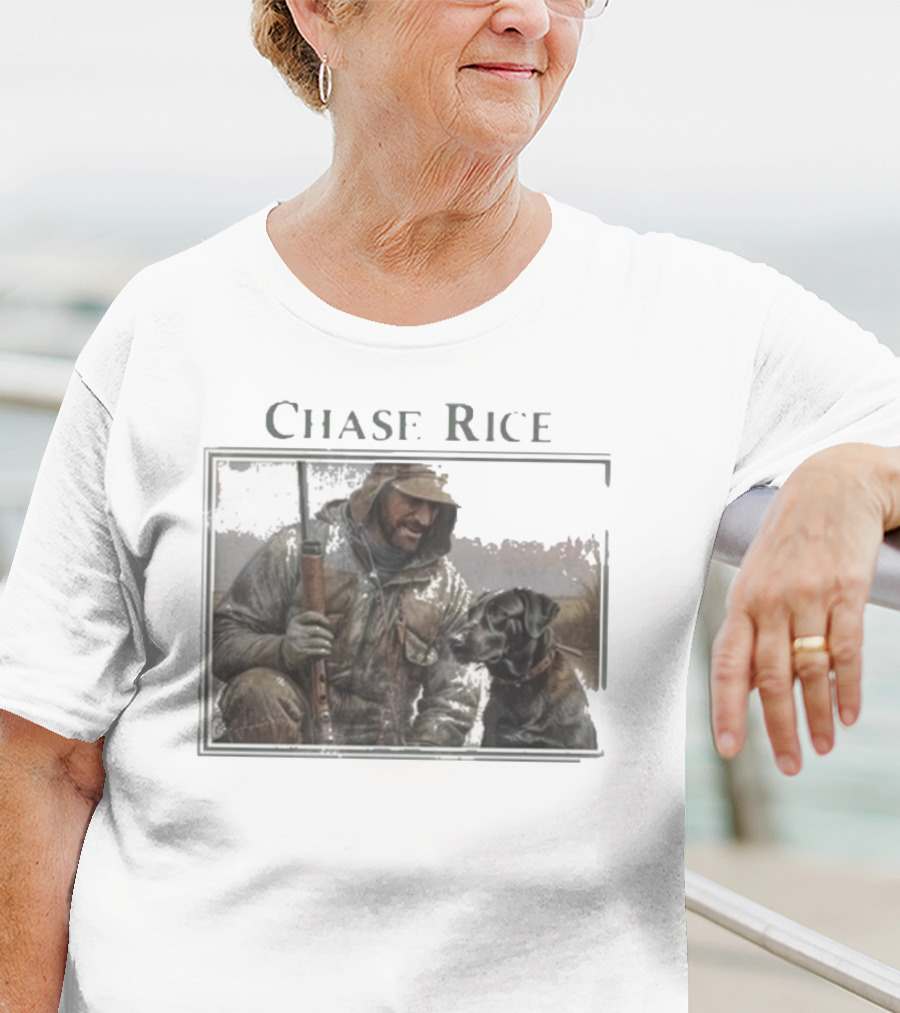 Chase Rice Hunting With Dog In Arkansas T-Shirt