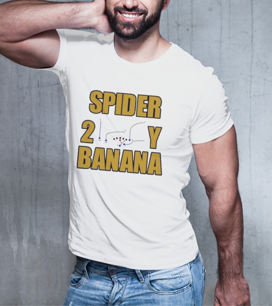 Jon Gruden Spider 2 Y Banana Football Play Diagram T-Shirt