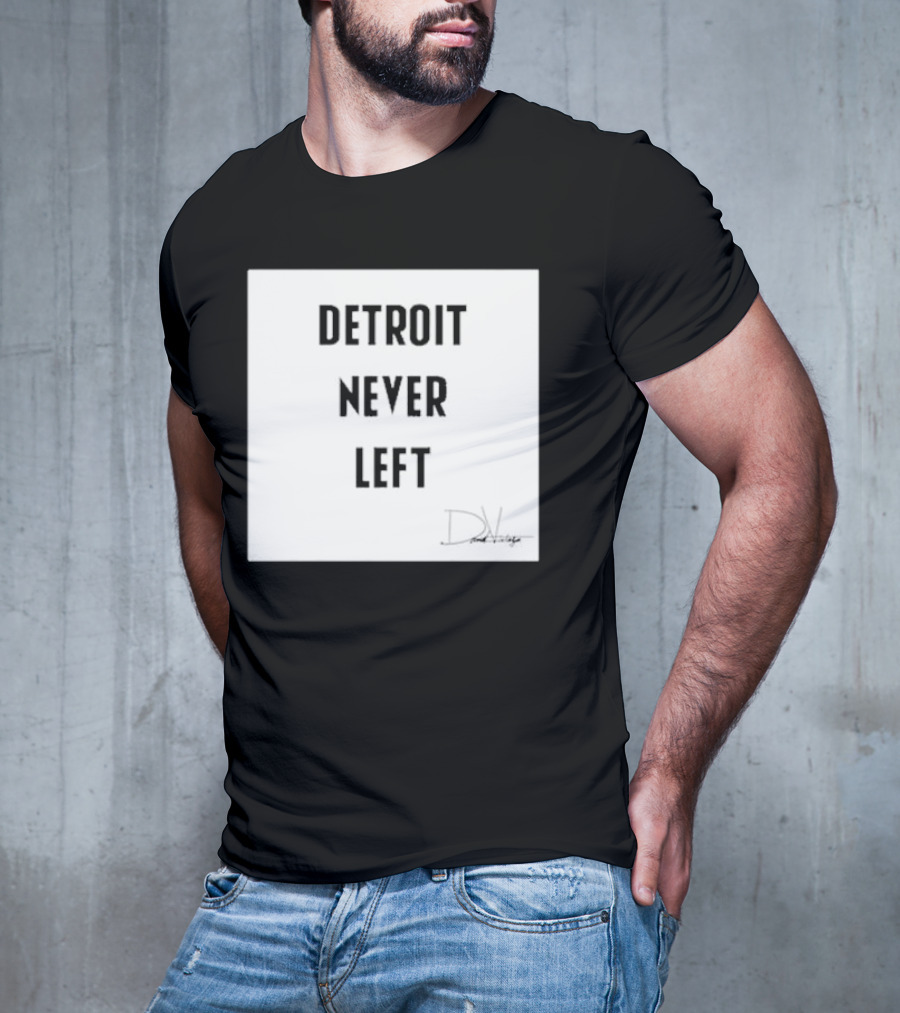 Detroit Never Left D.Vintage T-Shirt