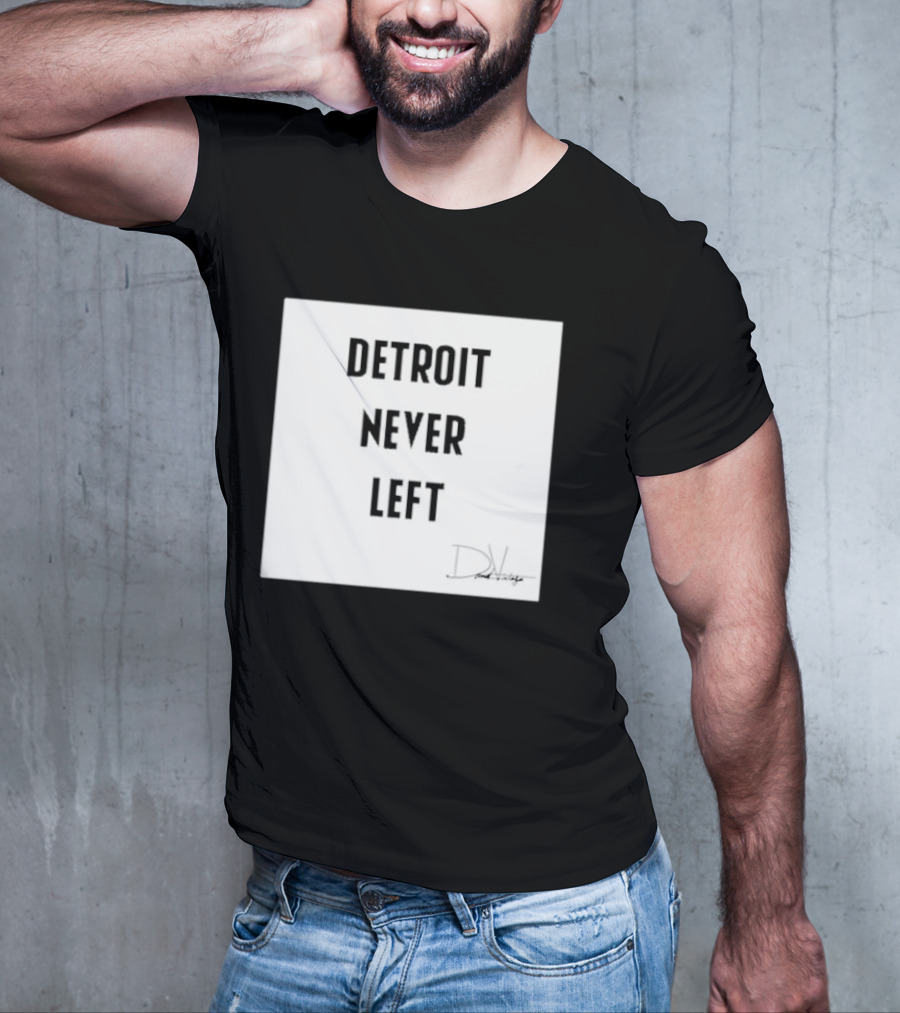 Detroit Never Left D.Vintage T-Shirt
