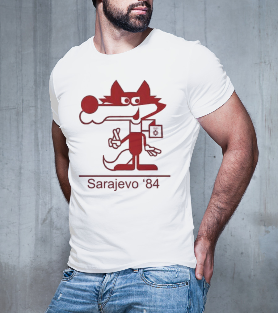 Vucko Sarajevo '84 Winter Olympics Mascot T-Shirt