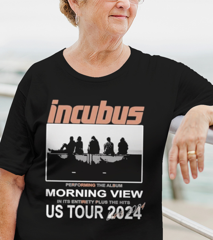 Incubus Performing Morning View Album In Its Entirety Plus The Hits US Tour T-Shirt