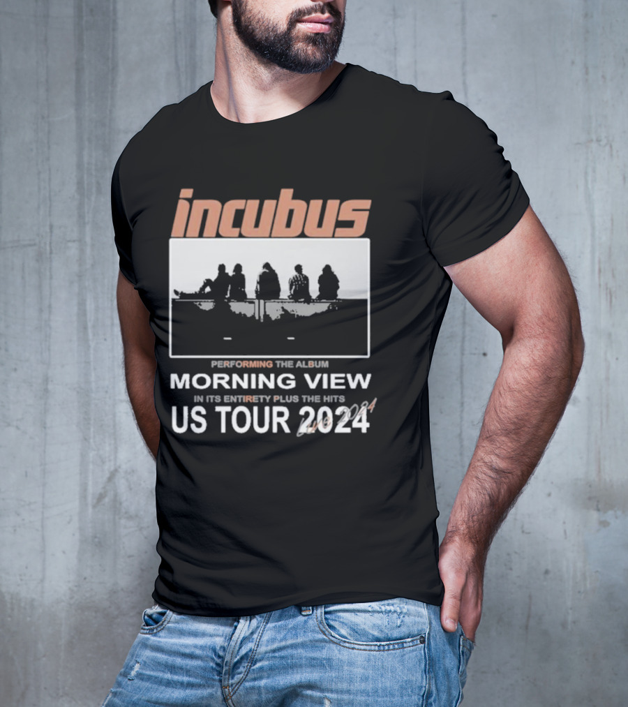 Incubus Performing Morning View Album In Its Entirety Plus The Hits US Tour T-Shirt