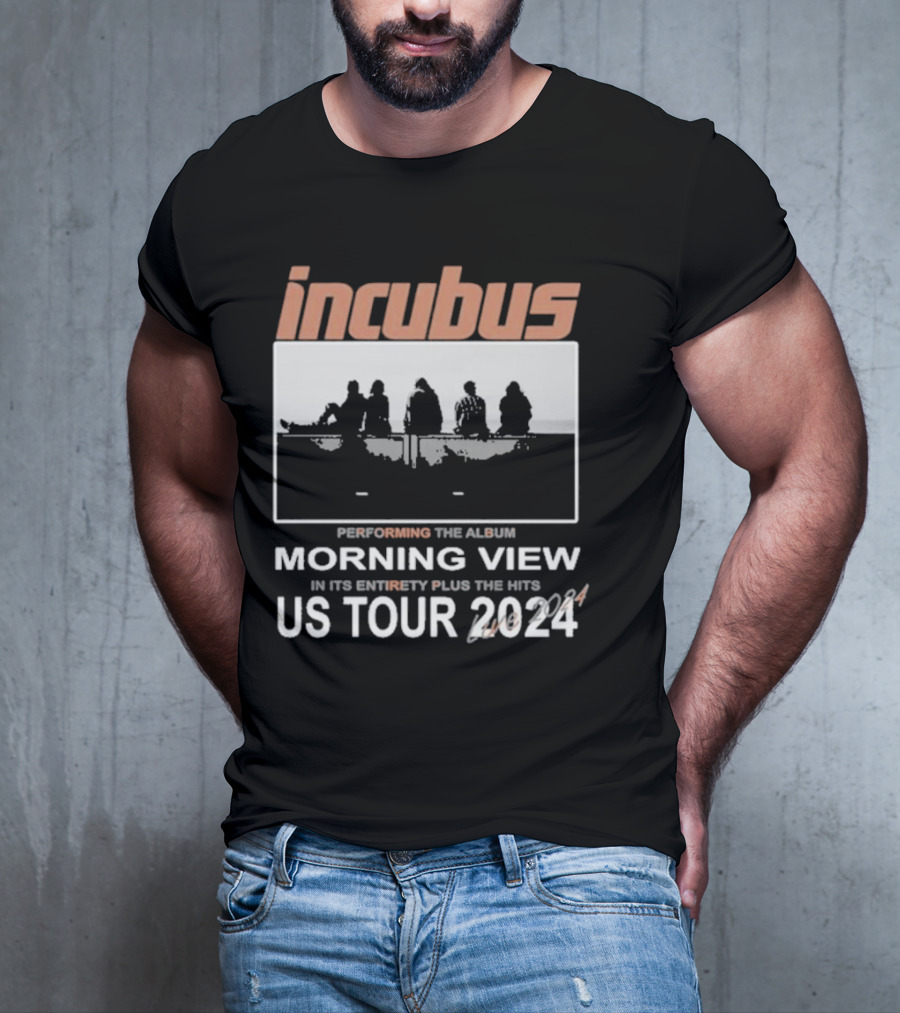 Incubus Performing Morning View Album In Its Entirety Plus The Hits US Tour T-Shirt
