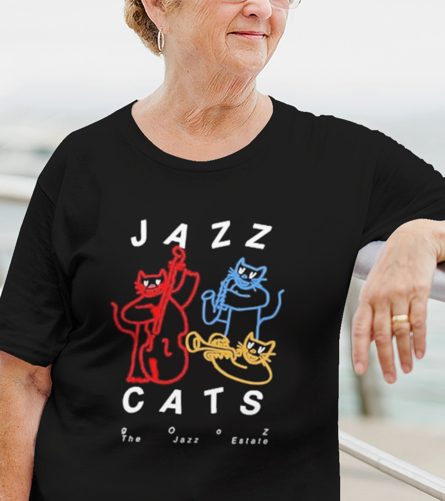 Jazz Cats At The Jazz Estate T-Shirt