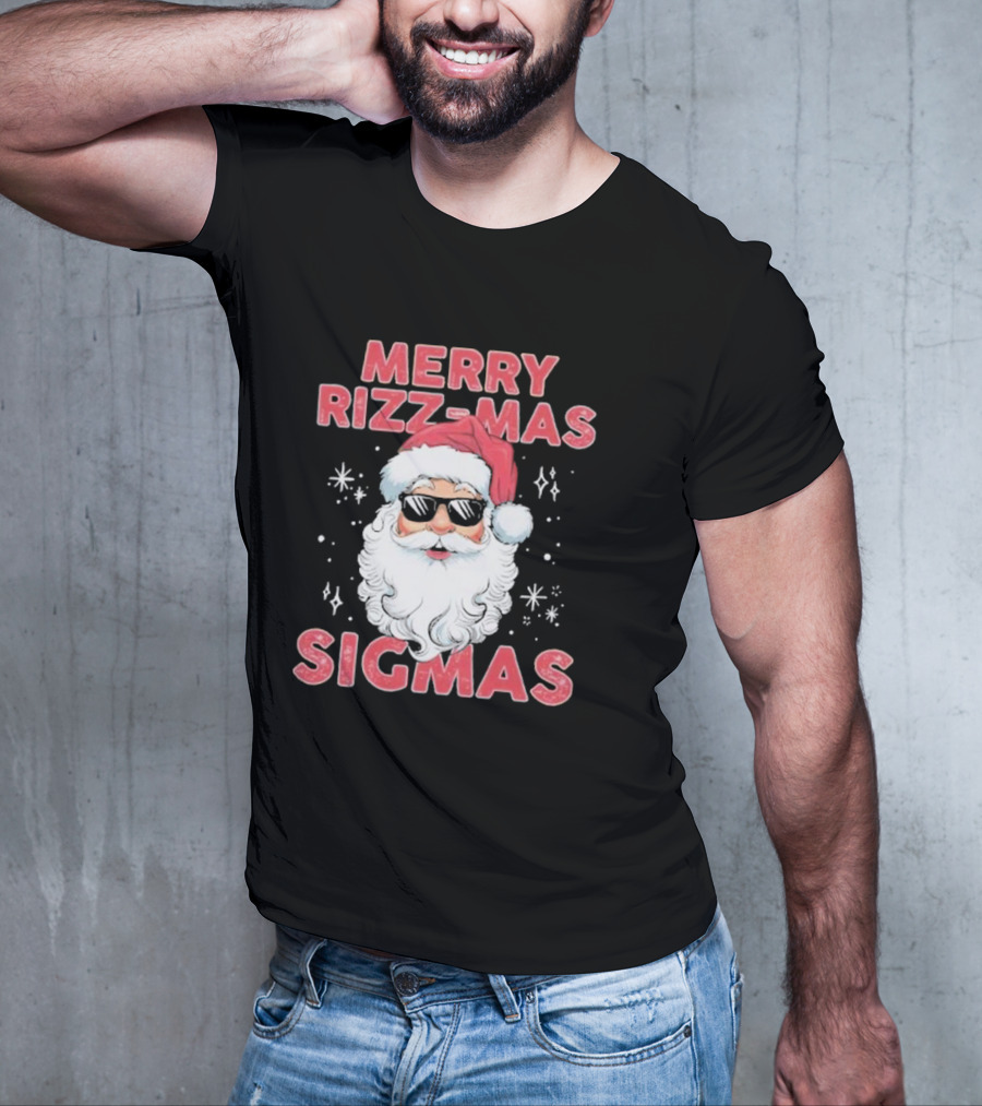 Merry Rizz-Mas Sigmas Santa Christmas T-Shirt