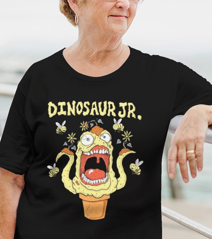 DINOSAUR JR Monster Plant With Bees T-Shirt