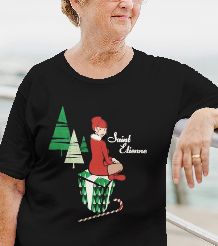 Saint Etienne A Glimpse Of Stocking Holiday T-Shirt