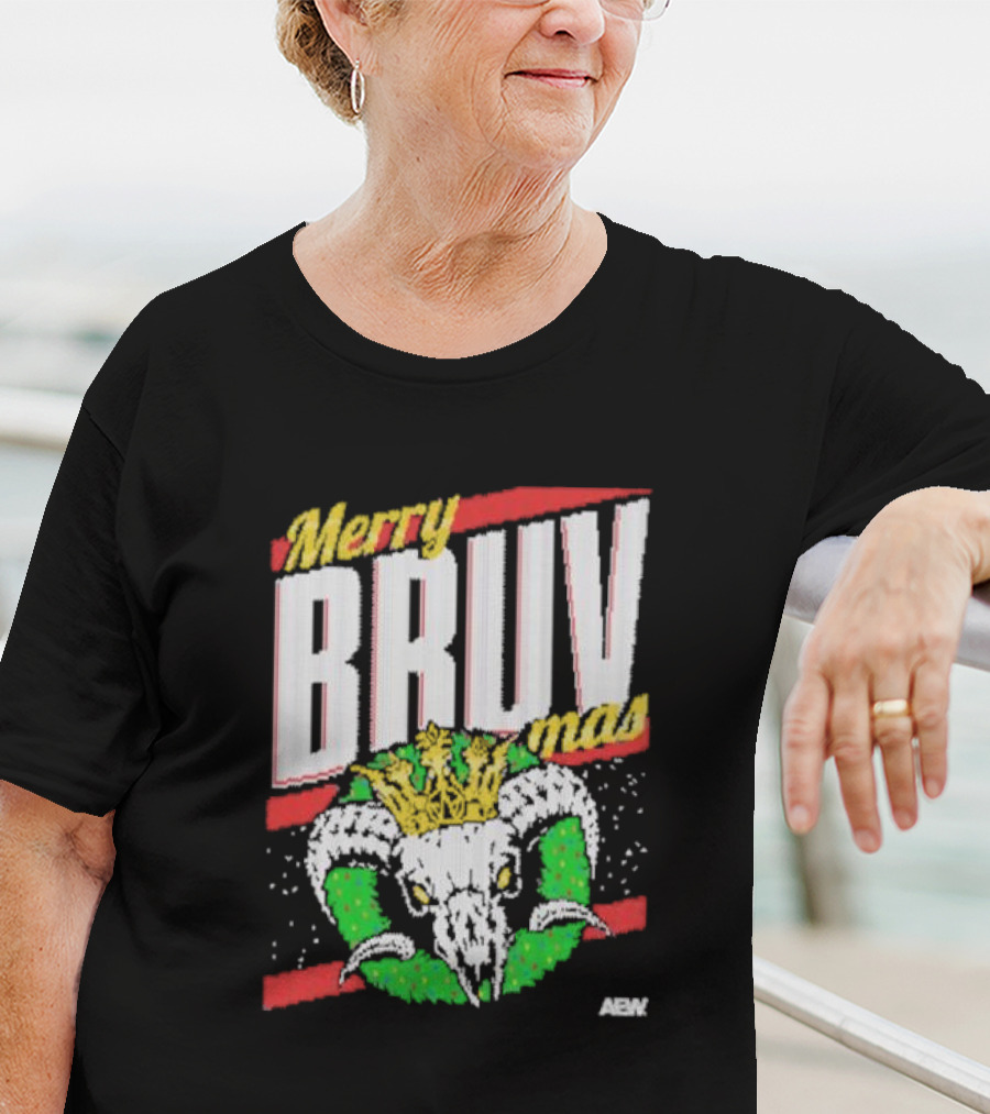 Will Ospreay Merry BRUVmas AEW Holiday Ugly Christmas T-Shirt