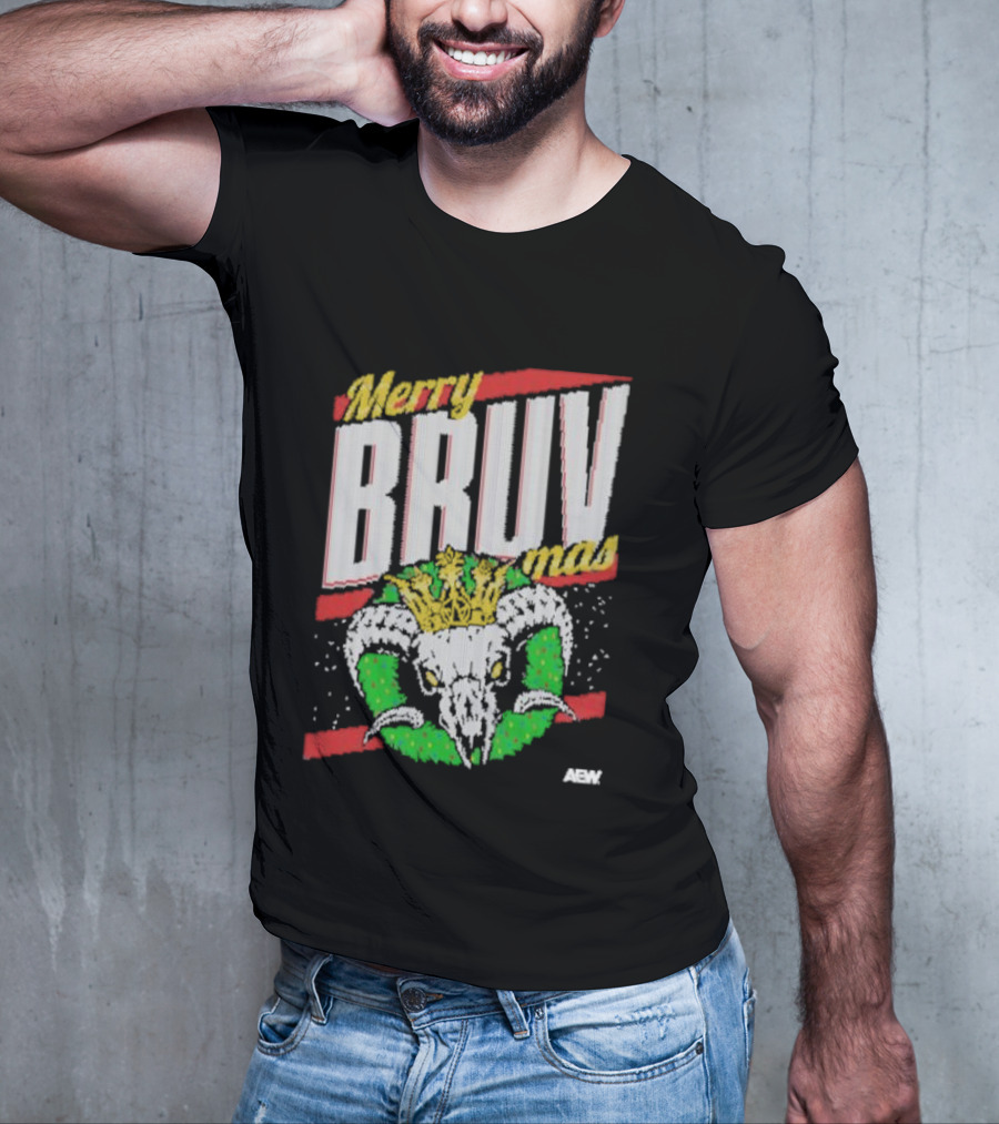 Will Ospreay Merry BRUVmas AEW Holiday Ugly Christmas T-Shirt