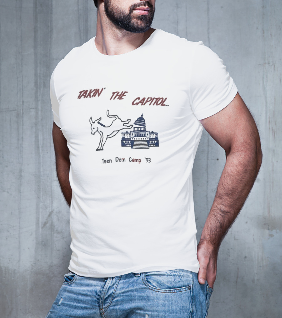 Takin' The Capitol Teen Dem Camp '93 T-Shirt