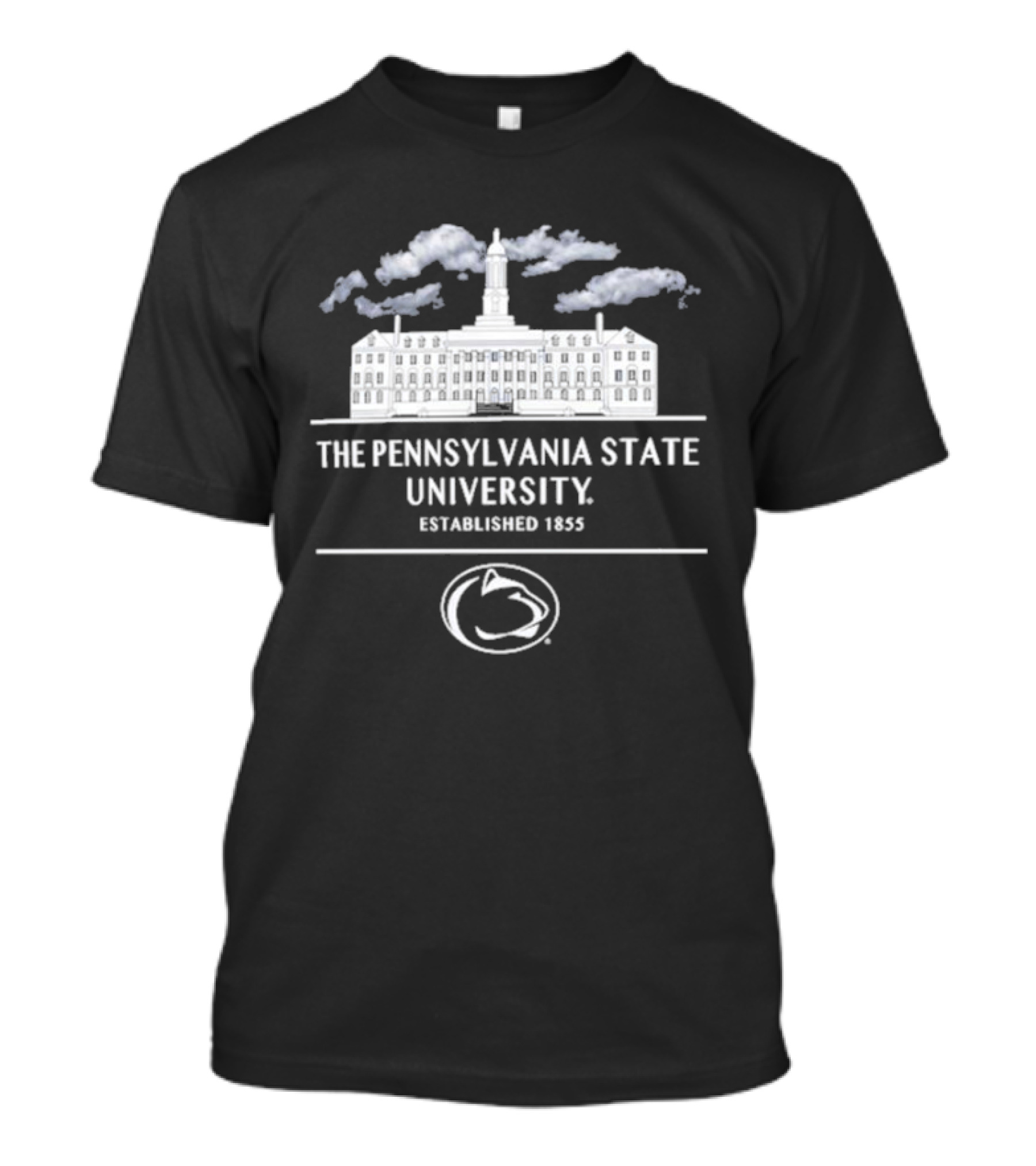 Penn State Nittany Lions The Pennsylvania State University Established 1855 Iconic Campus Nights T-Shirt