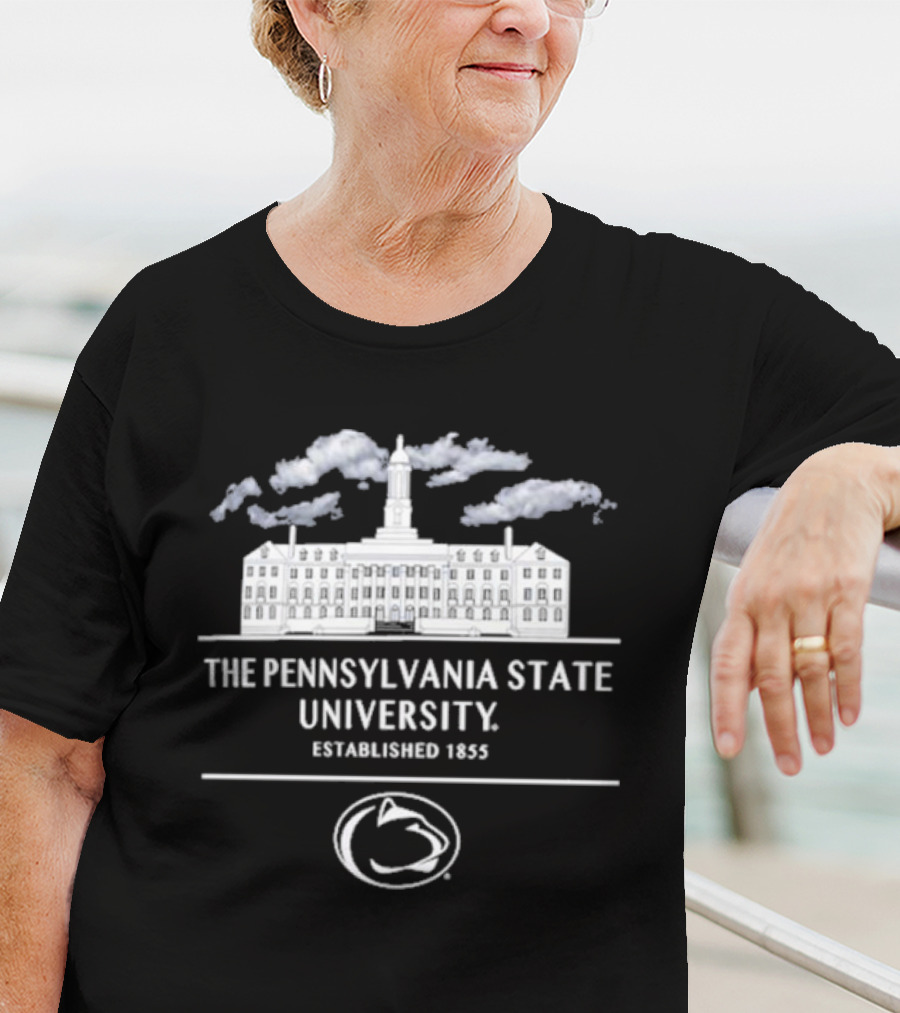 Penn State Nittany Lions The Pennsylvania State University Established 1855 Iconic Campus Nights T-Shirt