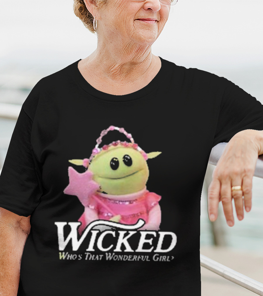Wicked Who's That Wonderful Girl Alien Princess In Pink T-Shirt