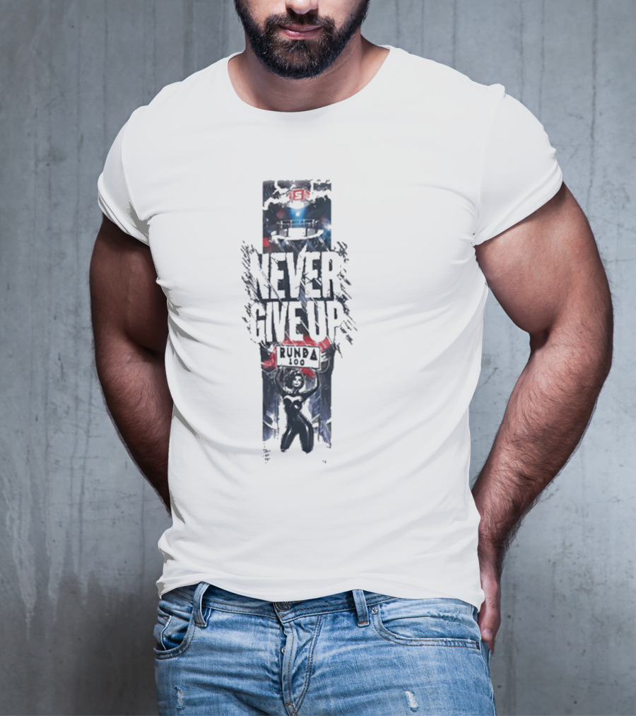 KSW Never Give Up Runda 100 T-Shirt