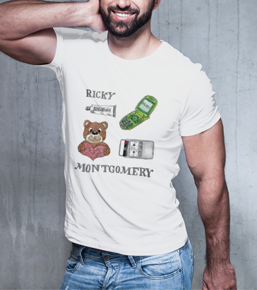 Ricky Montgomery Love Bear Phone And Paint Tube T-Shirt