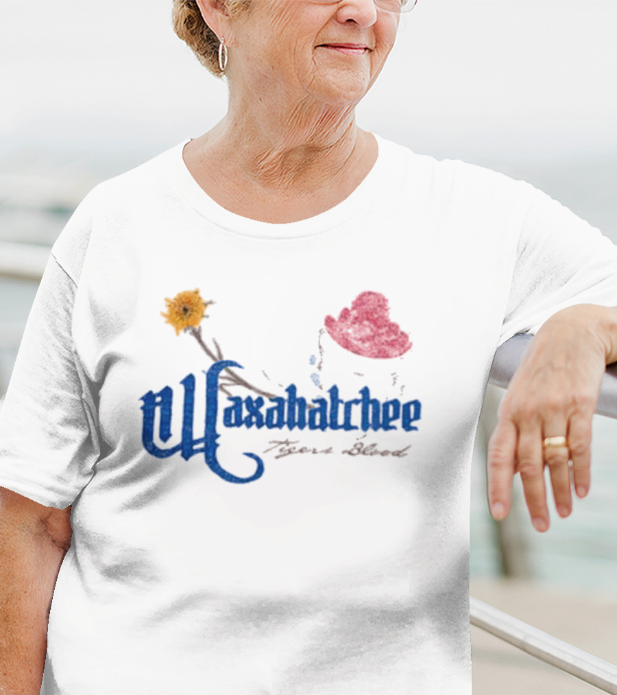 Waxahatchee Lifer Blood Illustrated Snow Cone Floral T-Shirt