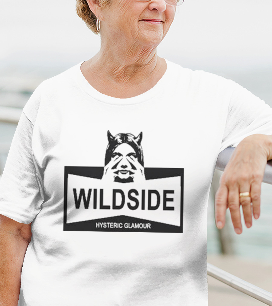 Wildside Hysteric Glamour Devil Horns Face T-Shirt