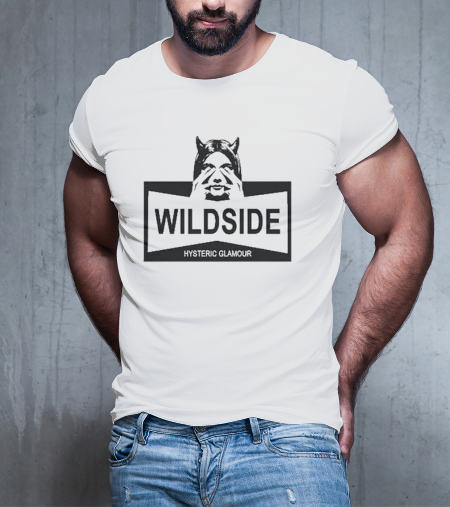 Wildside Hysteric Glamour Devil Horns Face T-Shirt