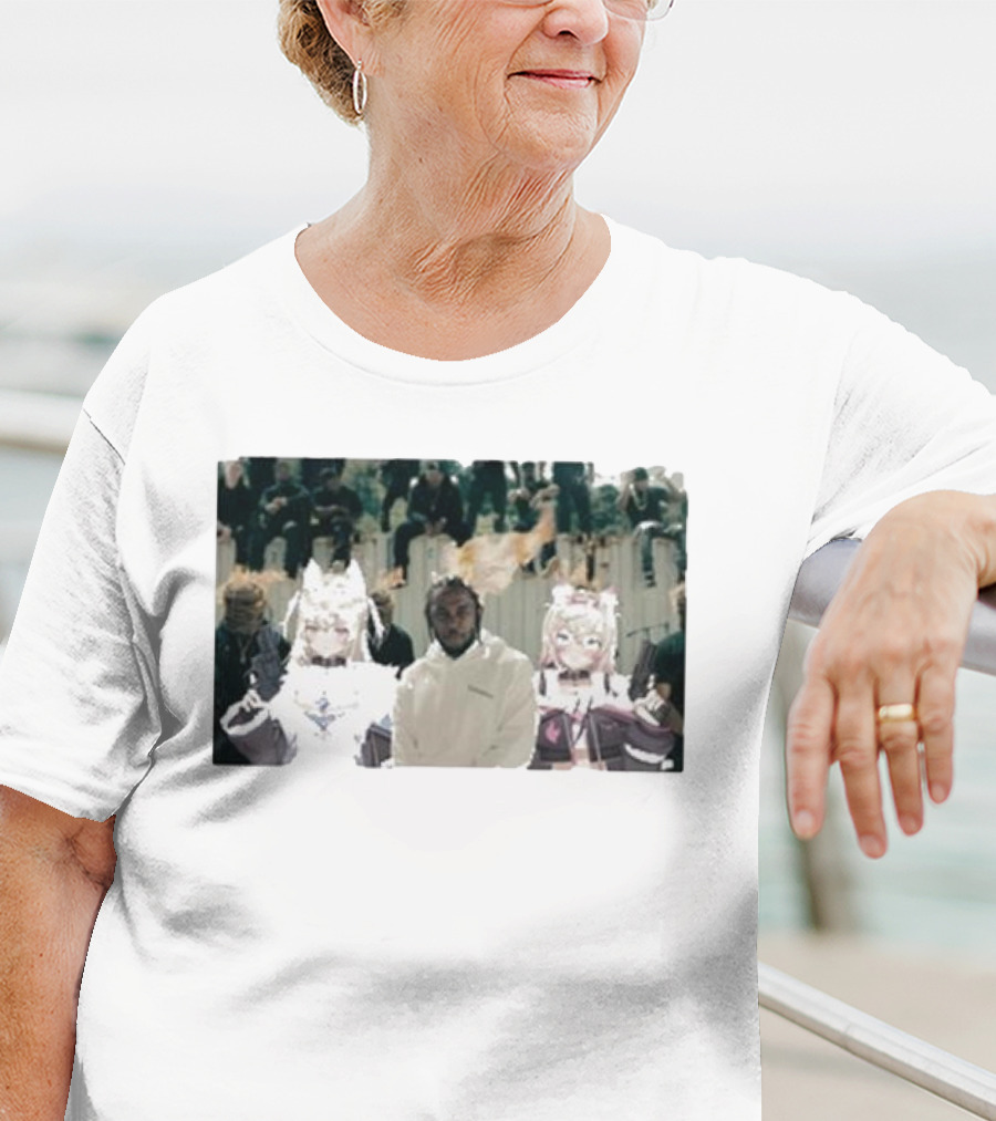 Yaruki FWMC Kendrick Good Dogs Maad City Anime Crossover T-Shirt