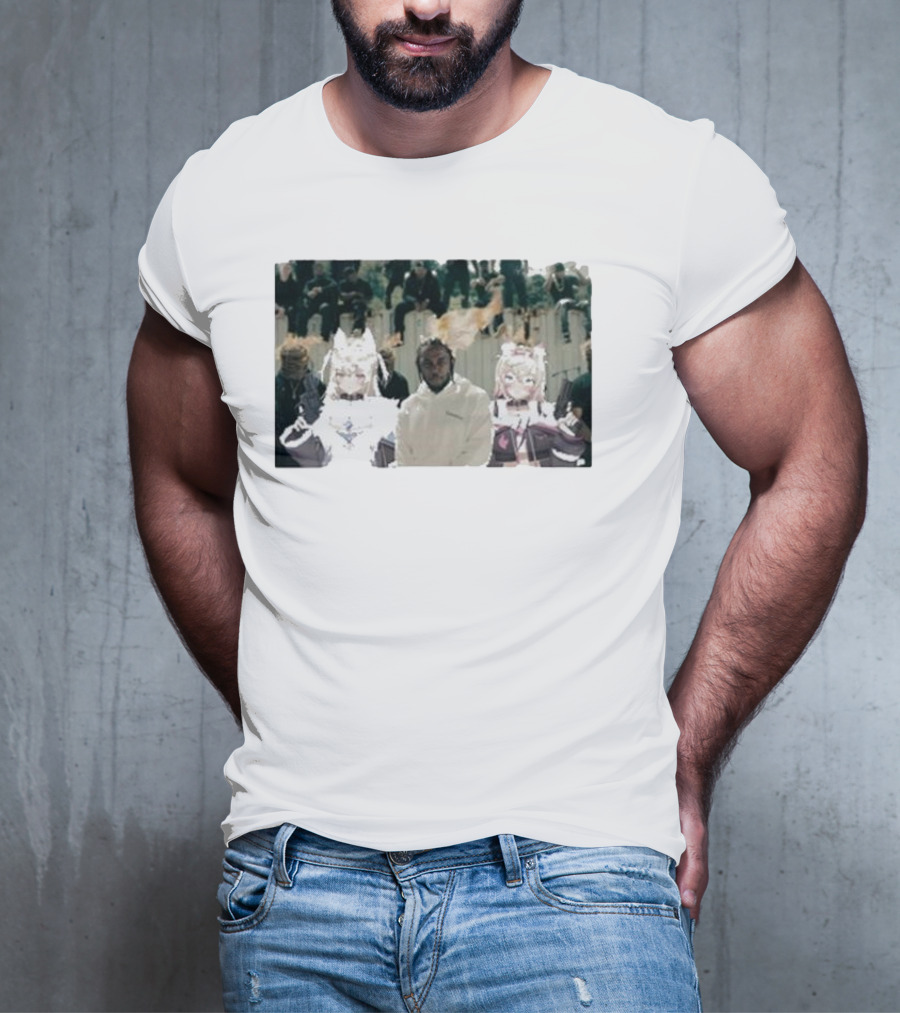 Yaruki FWMC Kendrick Good Dogs Maad City Anime Crossover T-Shirt