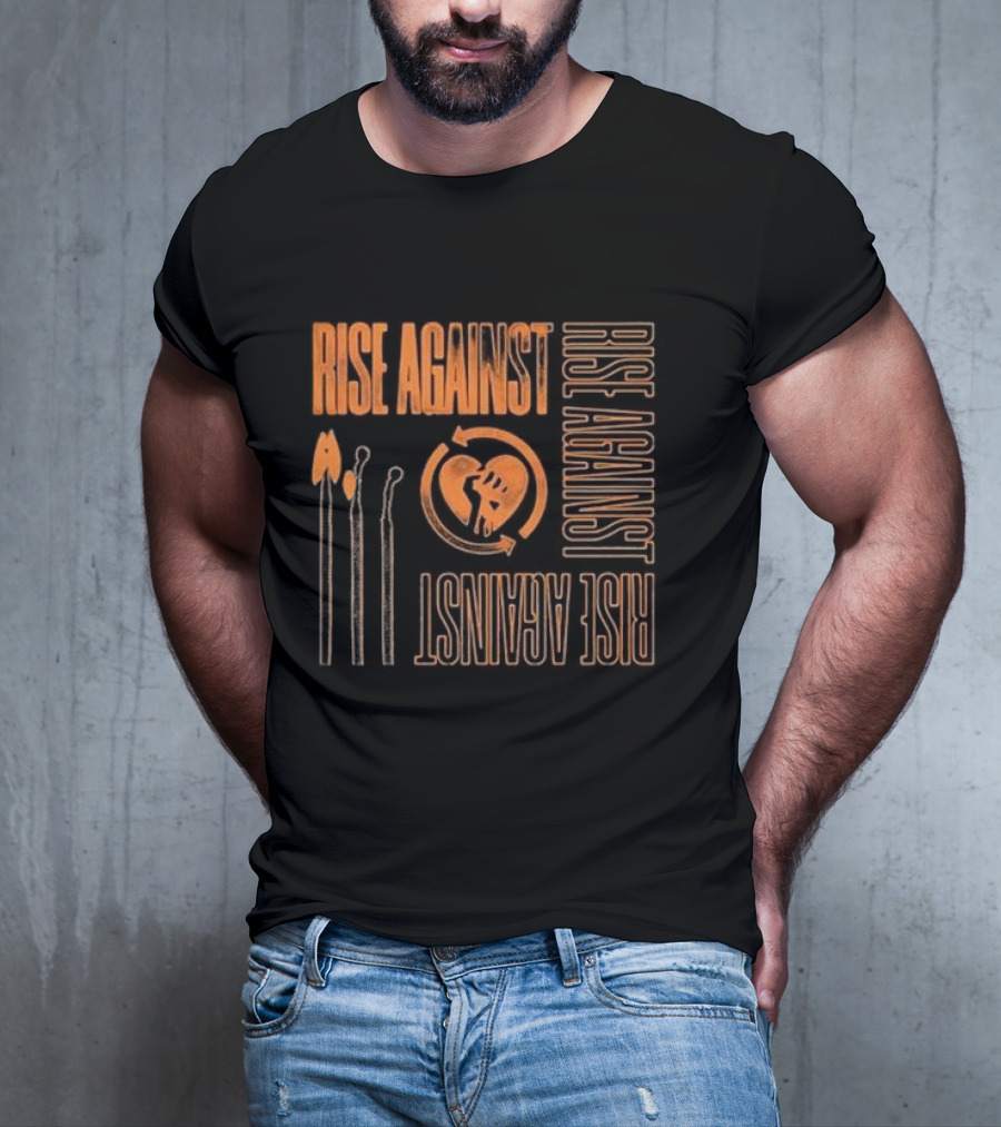 Rise Against Matches Cube T-Shirt